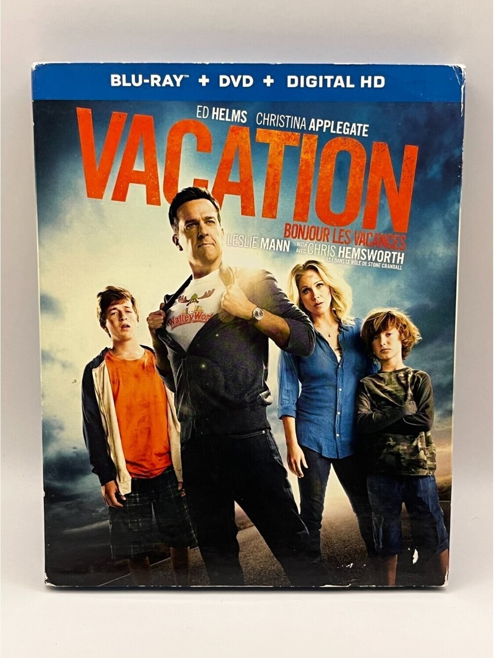 Vacation Blu-ray Slipcover Ed Helms Comedy Jonathan Goldstein